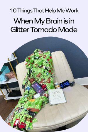 Pins for 10 Things Glitter Tornado Blog Post